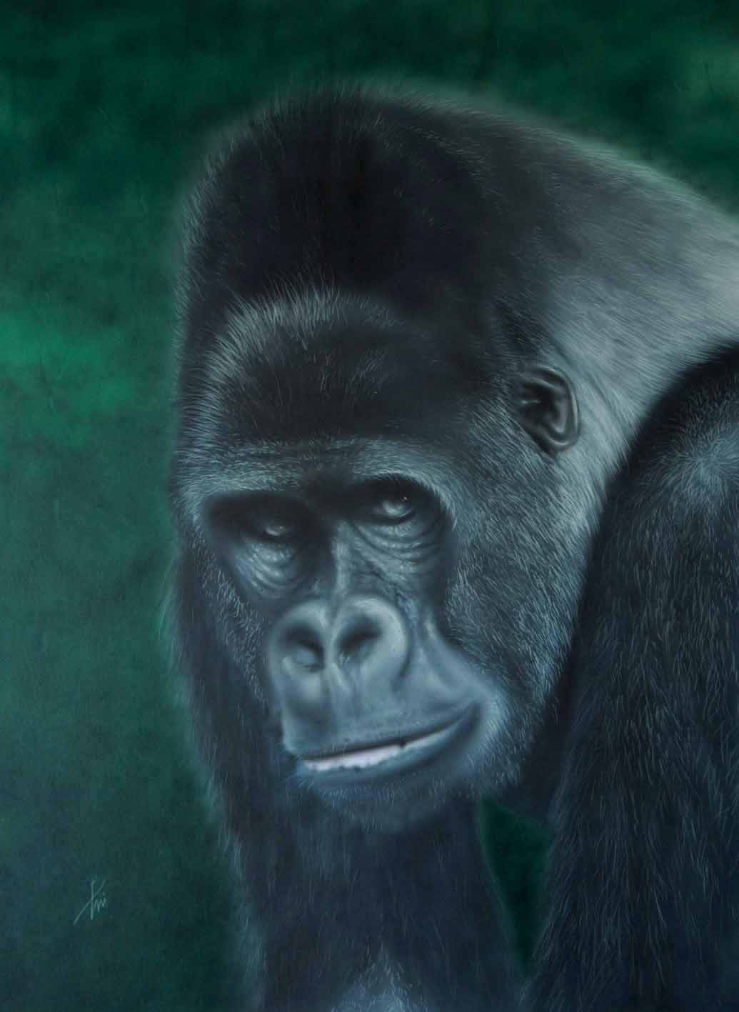 Airbrush Gorilla